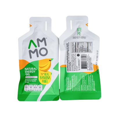 AMMO Natural Energy Gel with Banana Puree