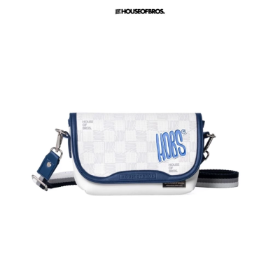 Monogram - กระเป๋าสะพายข้าง แบรนด์ HOBS (100% Genunie) รุ่น Monogram ขนาด 12 นิ้ว และ 9 นิ้ว