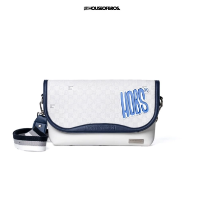Monogram - กระเป๋าสะพายข้าง แบรนด์ HOBS (100% Genunie) รุ่น Monogram ขนาด 12 นิ้ว และ 9 นิ้ว