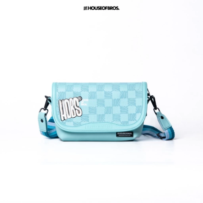 Monogram - กระเป๋าสะพายข้าง แบรนด์ HOBS (100% Genunie) รุ่น Monogram ขนาด 12 นิ้ว และ 9 นิ้ว