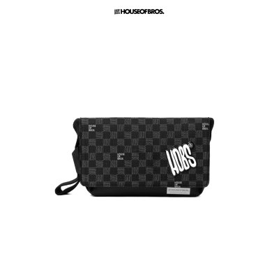 Monogram Canvas - กระเป๋าสะพายข้าง แบรนด์ HOBS (100% Genunie) รุ่น Monogram Canvas ขนาด 12, 9, 5.5 นิ้ว