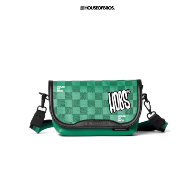Monogram - กระเป๋าสะพายข้าง แบรนด์ HOBS (100% Genunie) รุ่น Monogram ขนาด 12 นิ้ว และ 9 นิ้ว