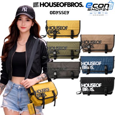 Odyssey - กระเป๋าสะพายข้าง แบรนด์ HOBS (100% Genunie) รุ่น Odyssey
