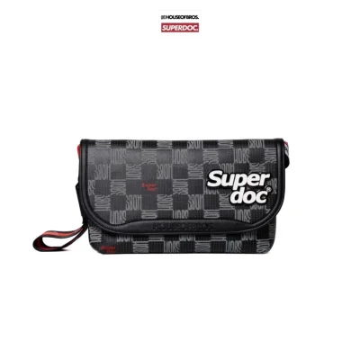Monogram Superdoc - กระเป๋าสะพายข้าง แบรนด์ HOBS (100% Genunie) รุ่น Monogram Superdoc ขนาด 12 และ 9 นิ้ว