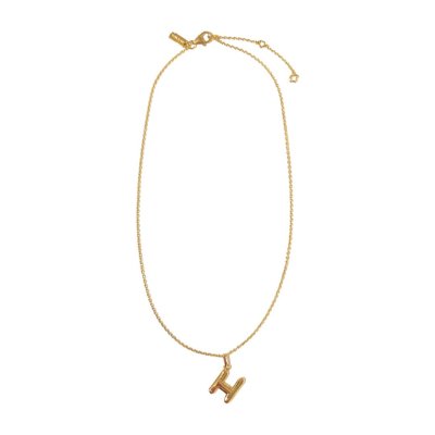 Alphabet Necklace in Gold