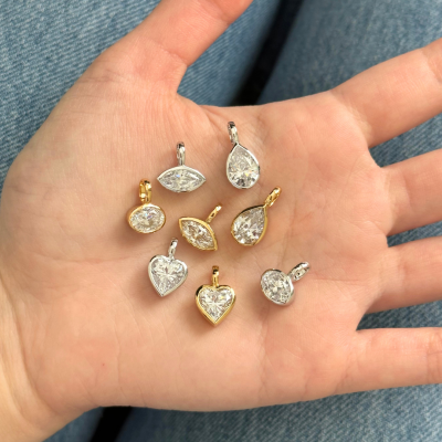 Marquise Bezel Pendant