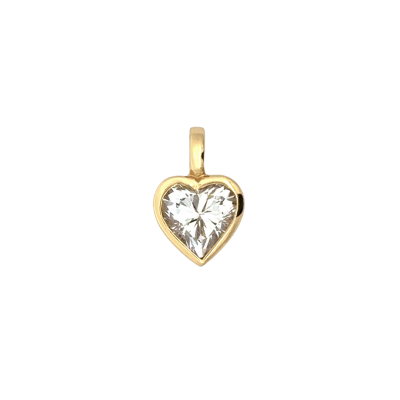 Heart Bezel Pendant