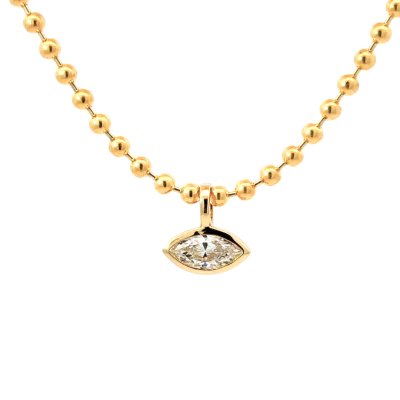 Marquise Bezel Pendant