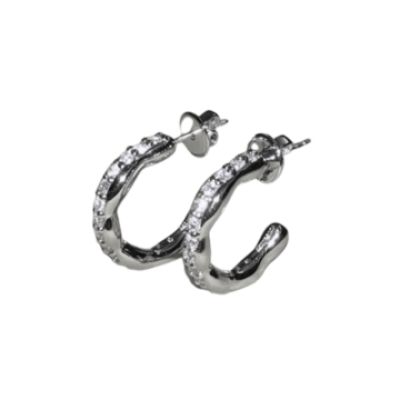 Diamond Chunky Earrings