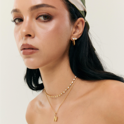Double Wrap Heart Earrings
