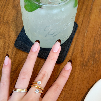 Double Wrap Heart Ring