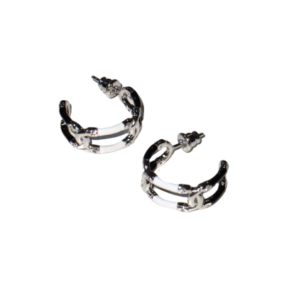 Infinity Love Enamel Earrings