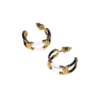 Infinity Love Enamel Earrings