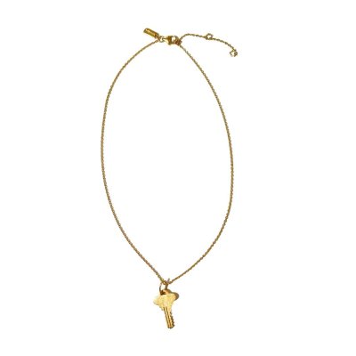Key Necklace in Gold