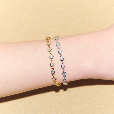 Heart Link Bracelet