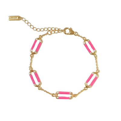 Infinity Love Enamel Bracelet 5 Motifs