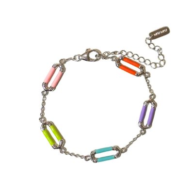 Infinity Love Enamel Bracelet 5 Motifs