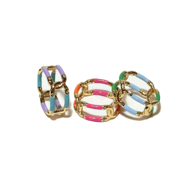 Infinity Love Enamel Ring
