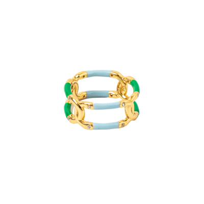 Infinity Love Enamel Ring