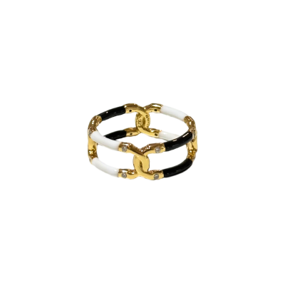 Infinity Love Enamel Ring