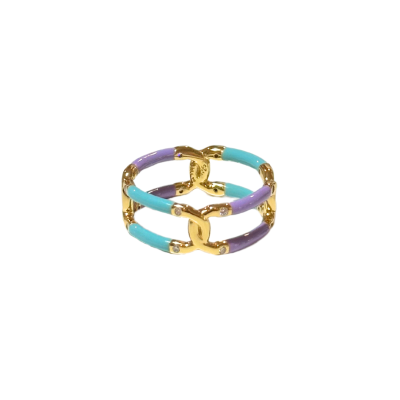 Infinity Love Enamel Ring