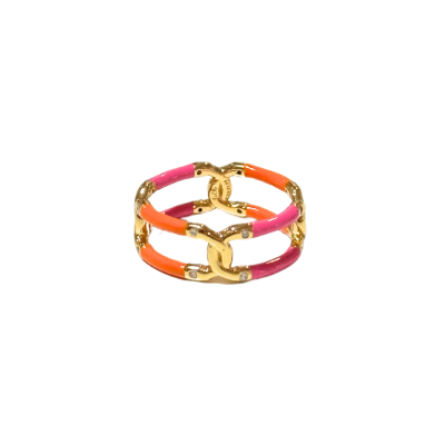 Infinity Love Enamel Ring