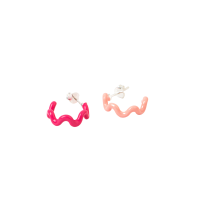 Mini Wavy Earrings