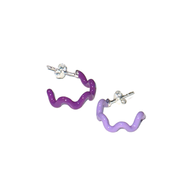 Mini Wavy Earrings