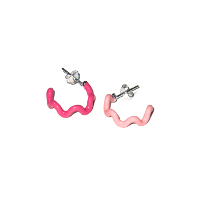 Mini Wavy Earrings