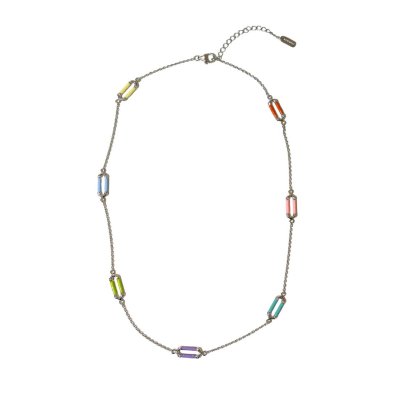 Infinity Love Enamel Necklace 7 Motifs