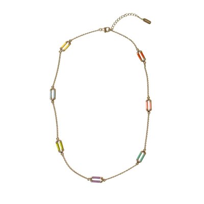 Infinity Love Enamel Necklace 7 Motifs