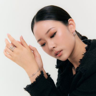 Pavé Infinity Love Ring