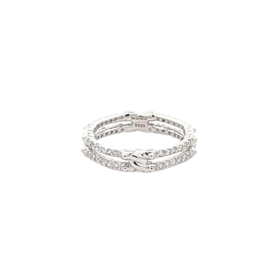 Pavé Infinity Love Ring