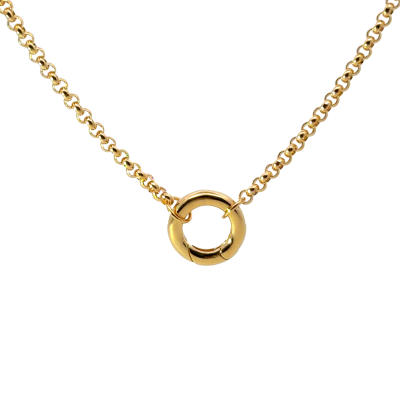 Rolo Charm Holder Necklace