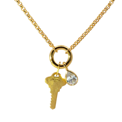 Rolo Charm Holder Necklace