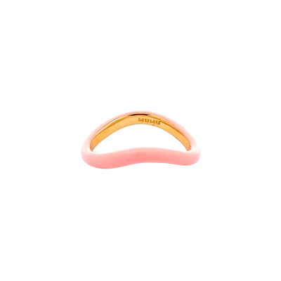 Skinny Wave Enamel Ring