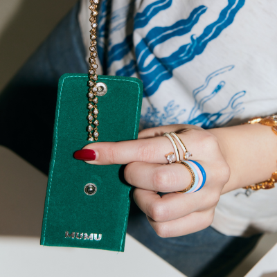 Skinny Wave Enamel Ring