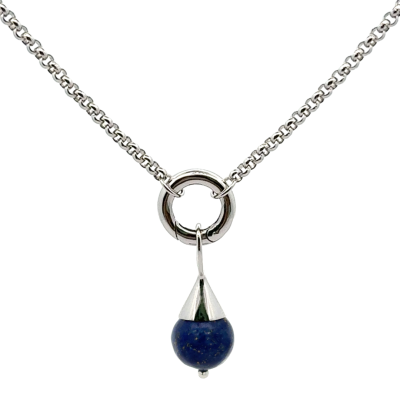 Sphere Lapis Lazuli Pendant