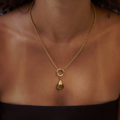Sphere Tiger Eye Pendant