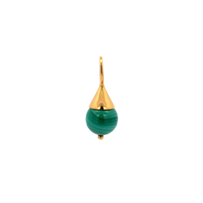 Sphere Malachite Pendant