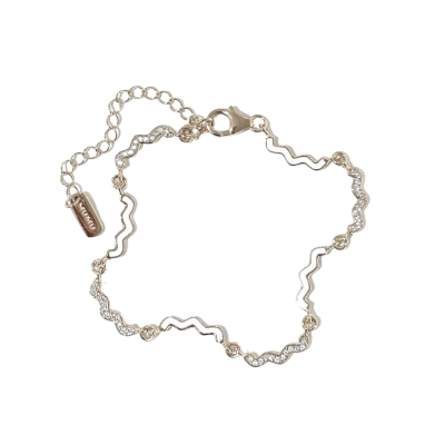 Wave Enamel Bracelet