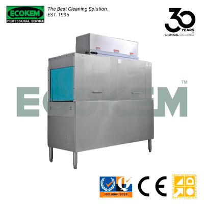 GT-CR2 - Double Tank Conveyor Dishwasher