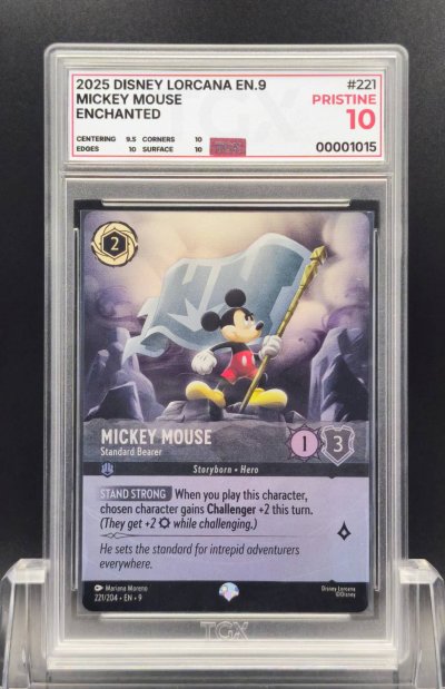 2025 DISNEY LORCANA EN.9  #221  MICKEY MOUSE