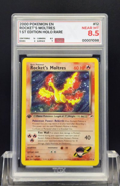 2000 POKEMON EN  #12  ROCKET'S MOLTRES