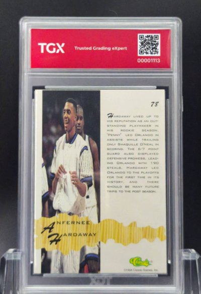 1994 CLASSIC ASSETS  #78  ANFERNEE HARDAWAY