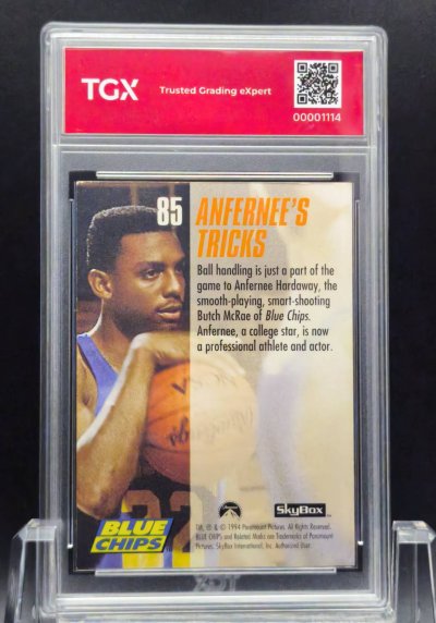 1994 SKYBOX BLUE CHIPS  #85  ANFERNEE'S TRICKS