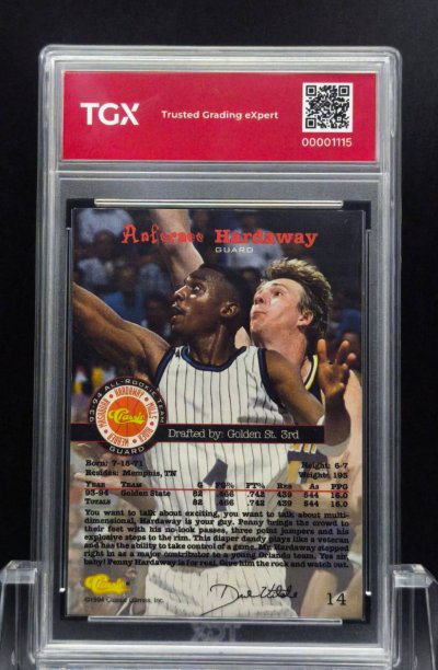 1993 CLASSIC ALL-ROOKIE  #14  ANFERNEE HARDAWAY