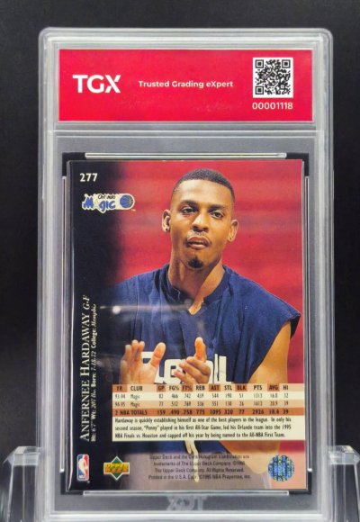 1995 UPPER DECK  #277  ANFERNEE HARDAWAY