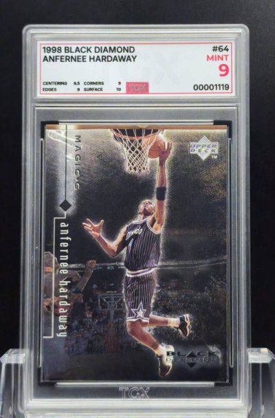 1998 BLACK DIAMOND  #64  ANFERNEE HARDAWAY