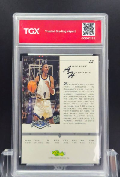 1994 CLASSIC ASSETS  #53  ANFERNEE HARDAWAY